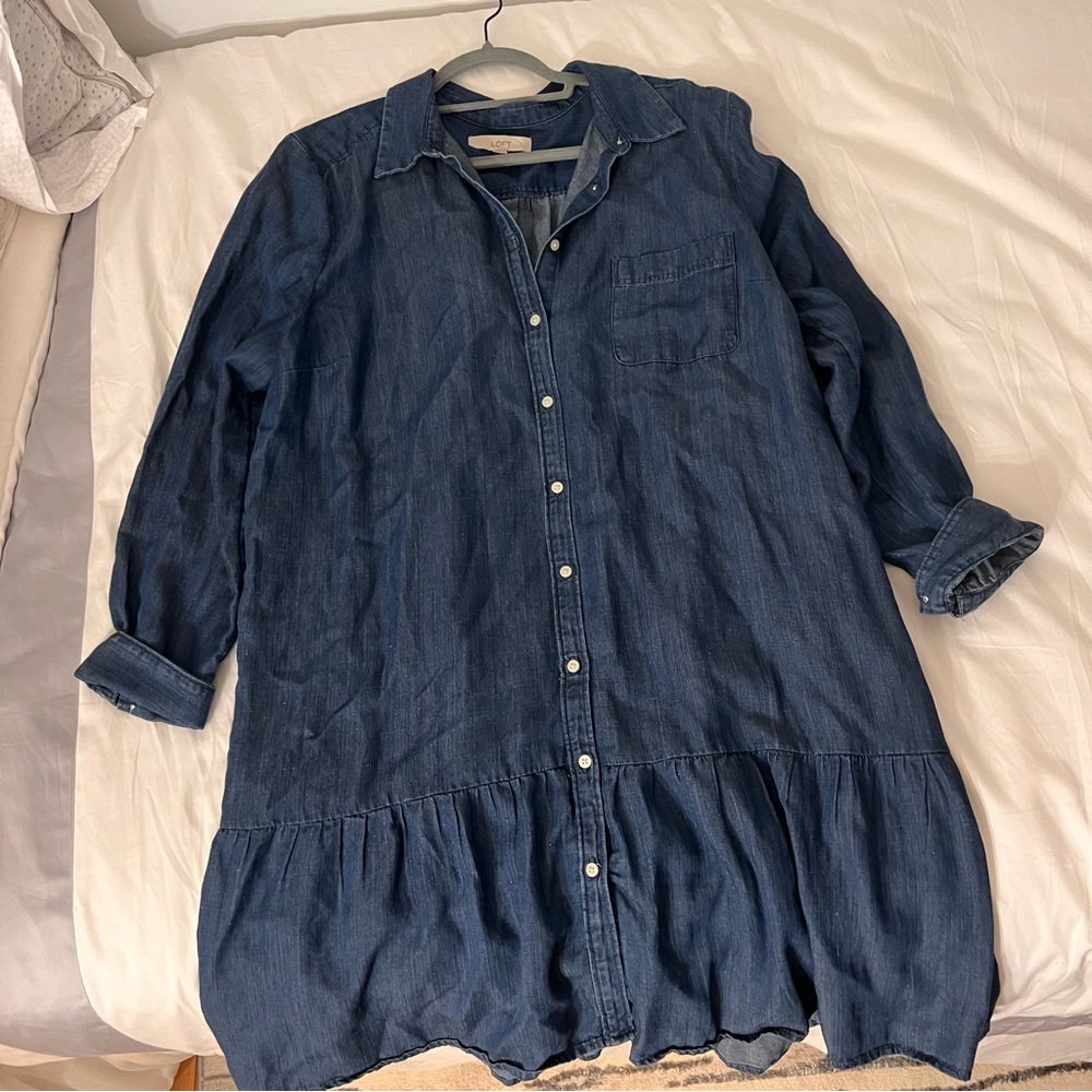 denim dress